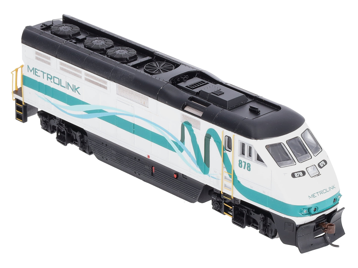 Athearn 26351 HO Scale Metrolink EMD F59PHI Diesel Locomotive #878