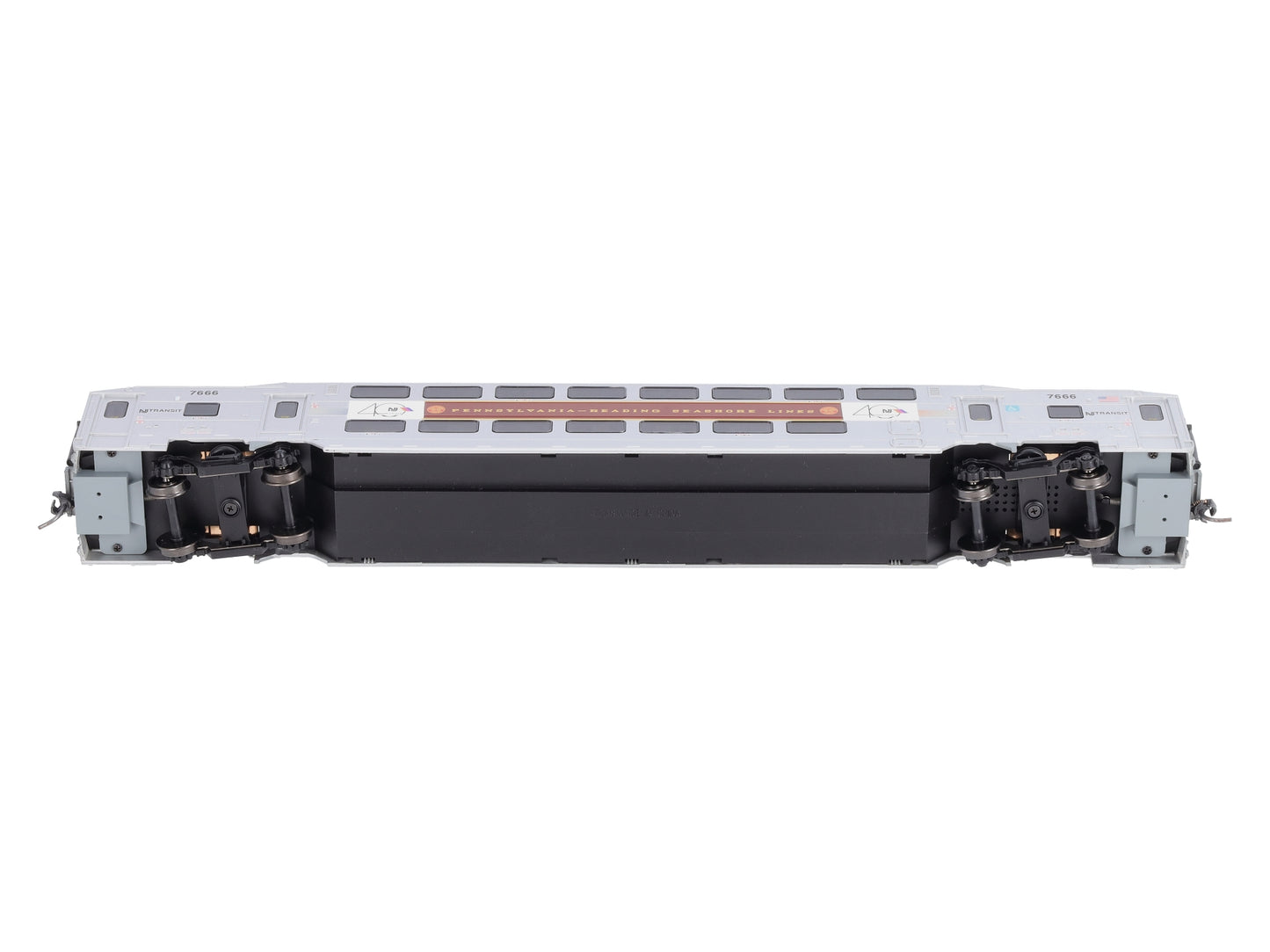 Atlas 20006014 HO NJ Transit Modern Commuter Trains Multi-Level Trailer #7666