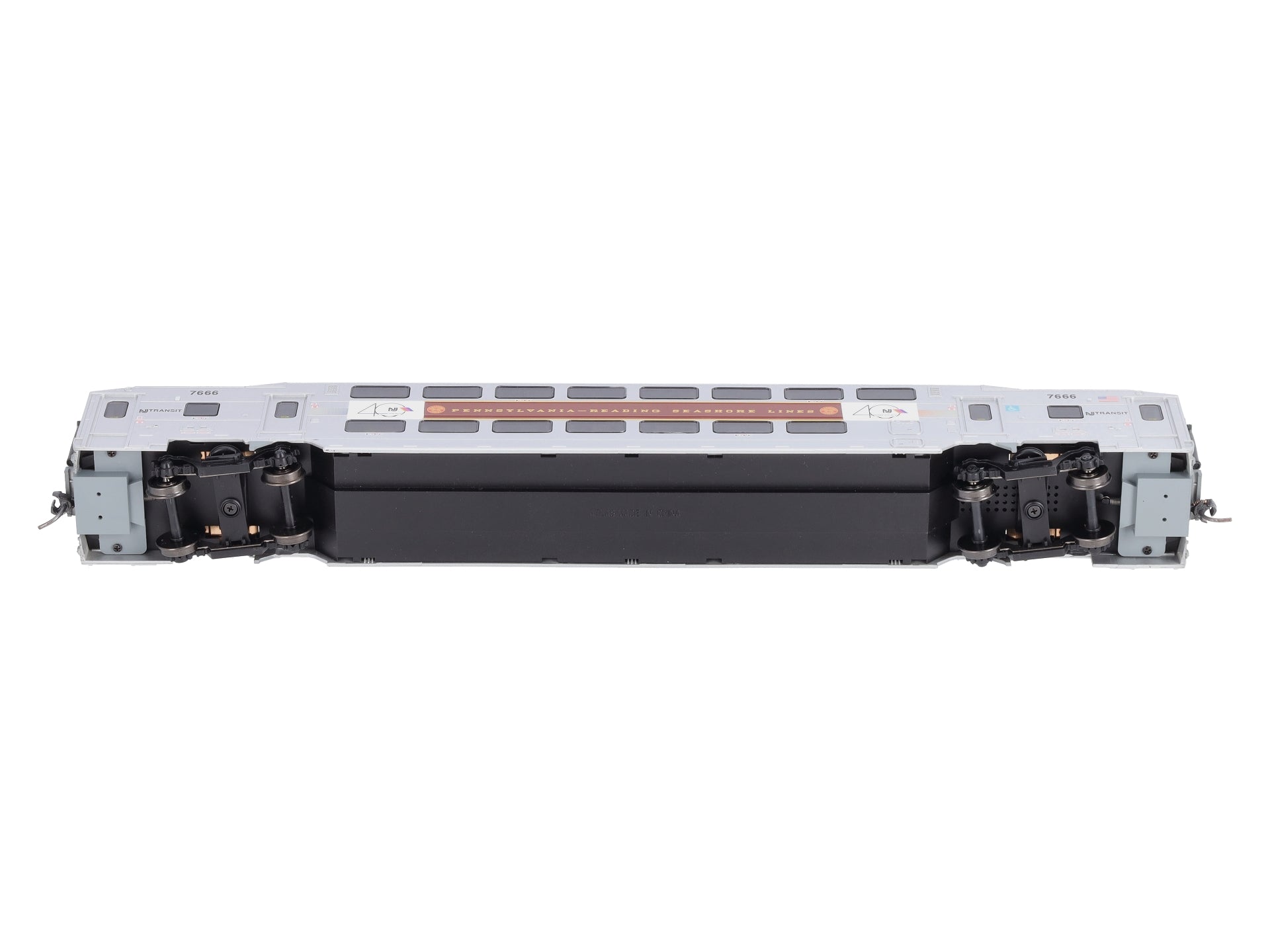 Atlas 20006014 HO NJ Transit Modern Commuter Trains Multi-Level Trailer #7666