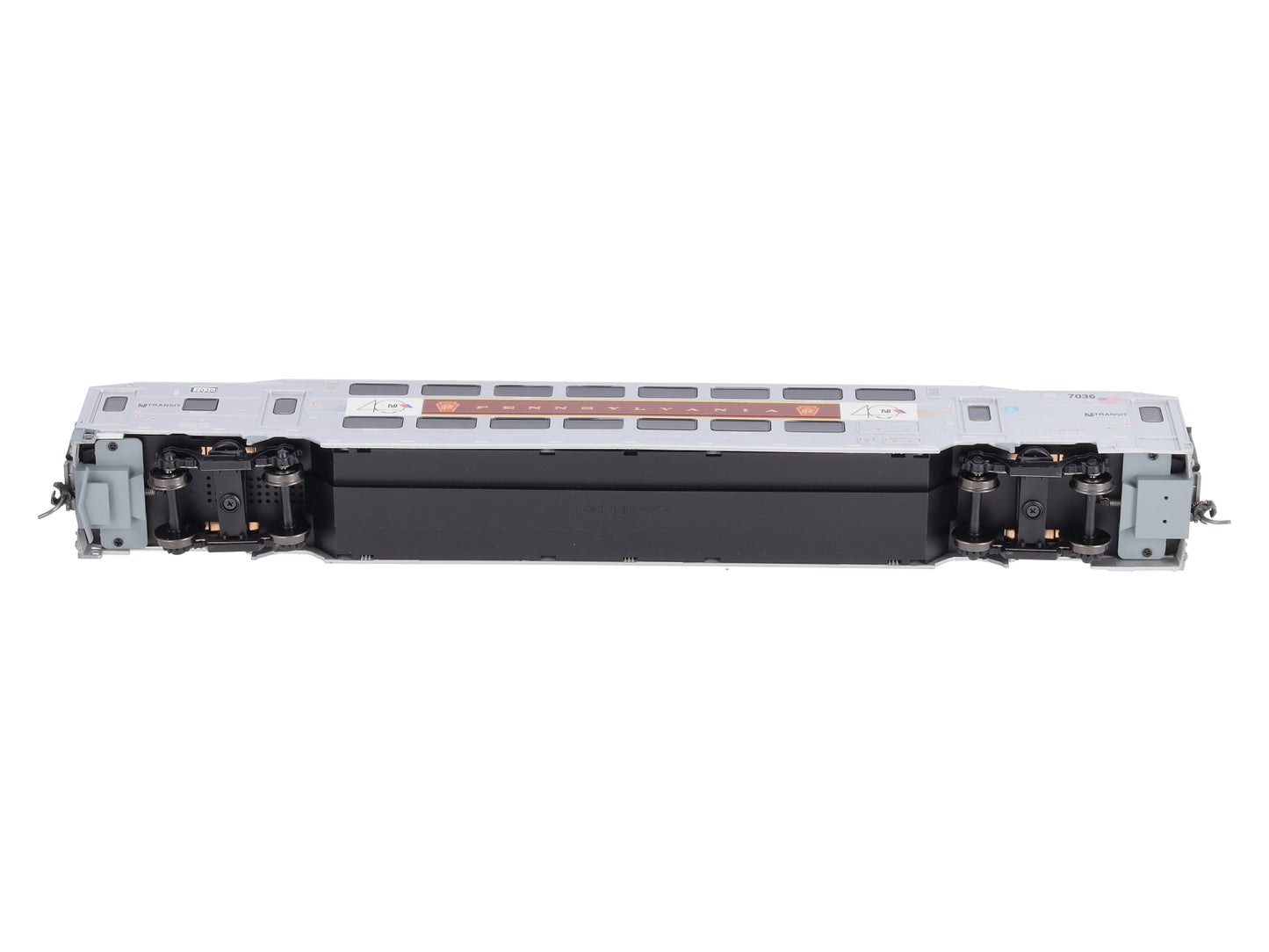 Atlas 20006016 HO NJ Transit Modern Commuter Trains Multi-Level Cab Car #7036