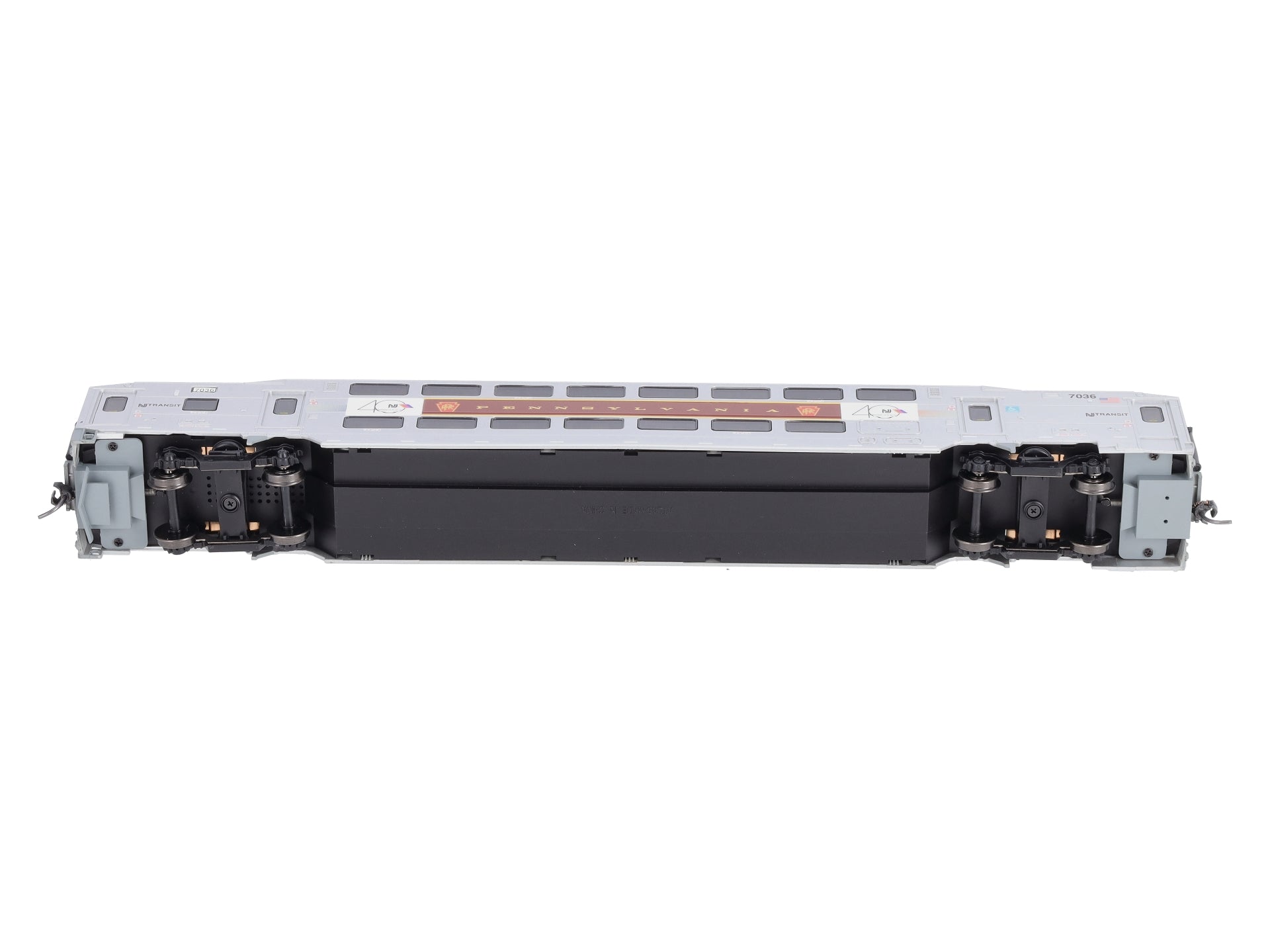 Atlas 20006016 HO NJ Transit Modern Commuter Trains Multi-Level Cab Car #7036
