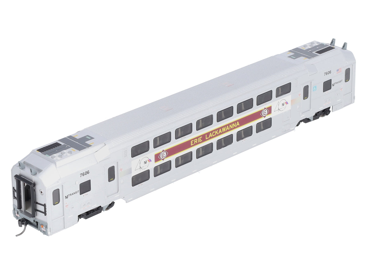 Atlas 20006013 HO NJ Transit Modern Commuter Trains Multi-Level Trailer #7606