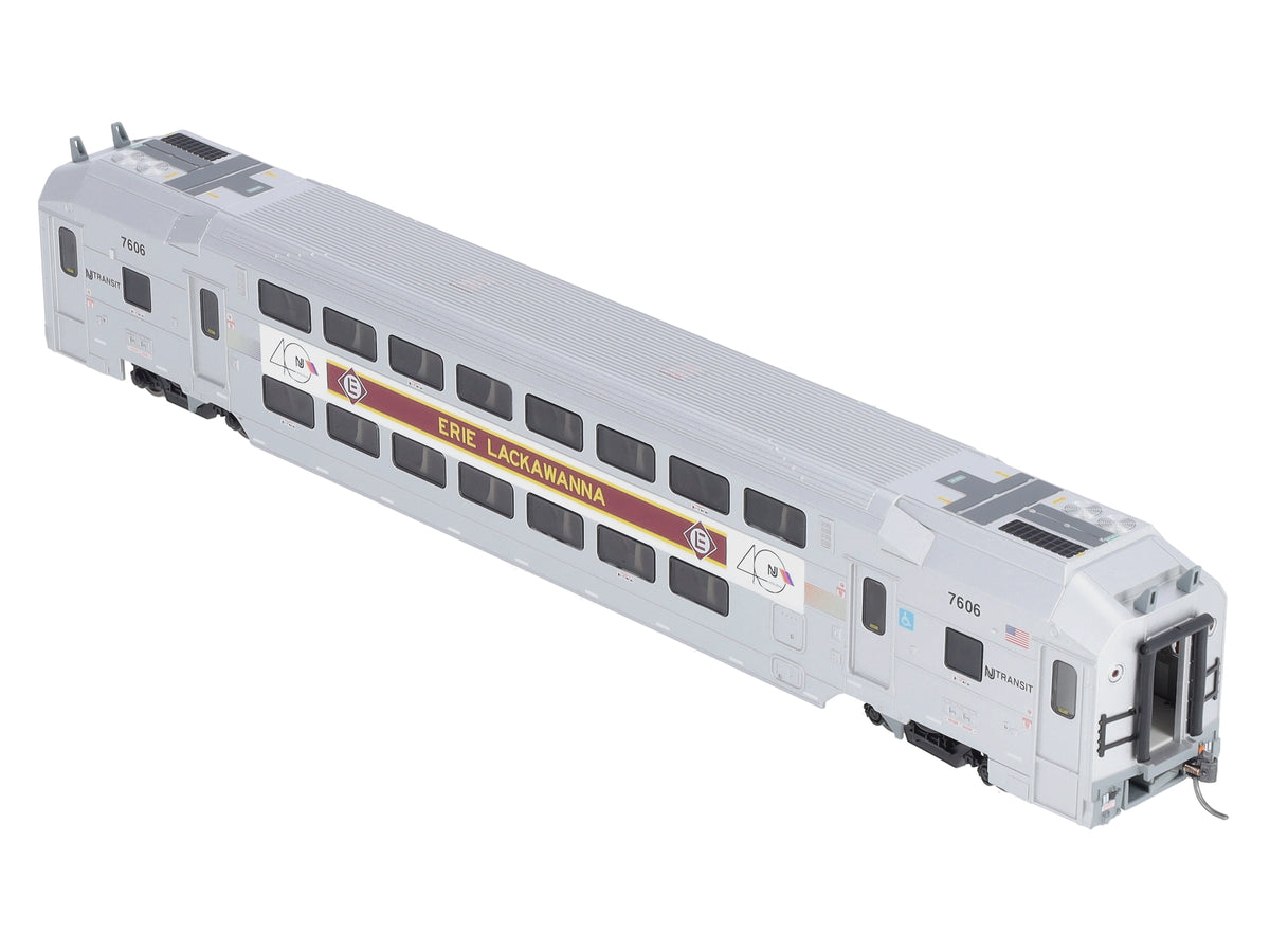 Atlas 20006013 HO NJ Transit Modern Commuter Trains Multi-Level Trailer #7606