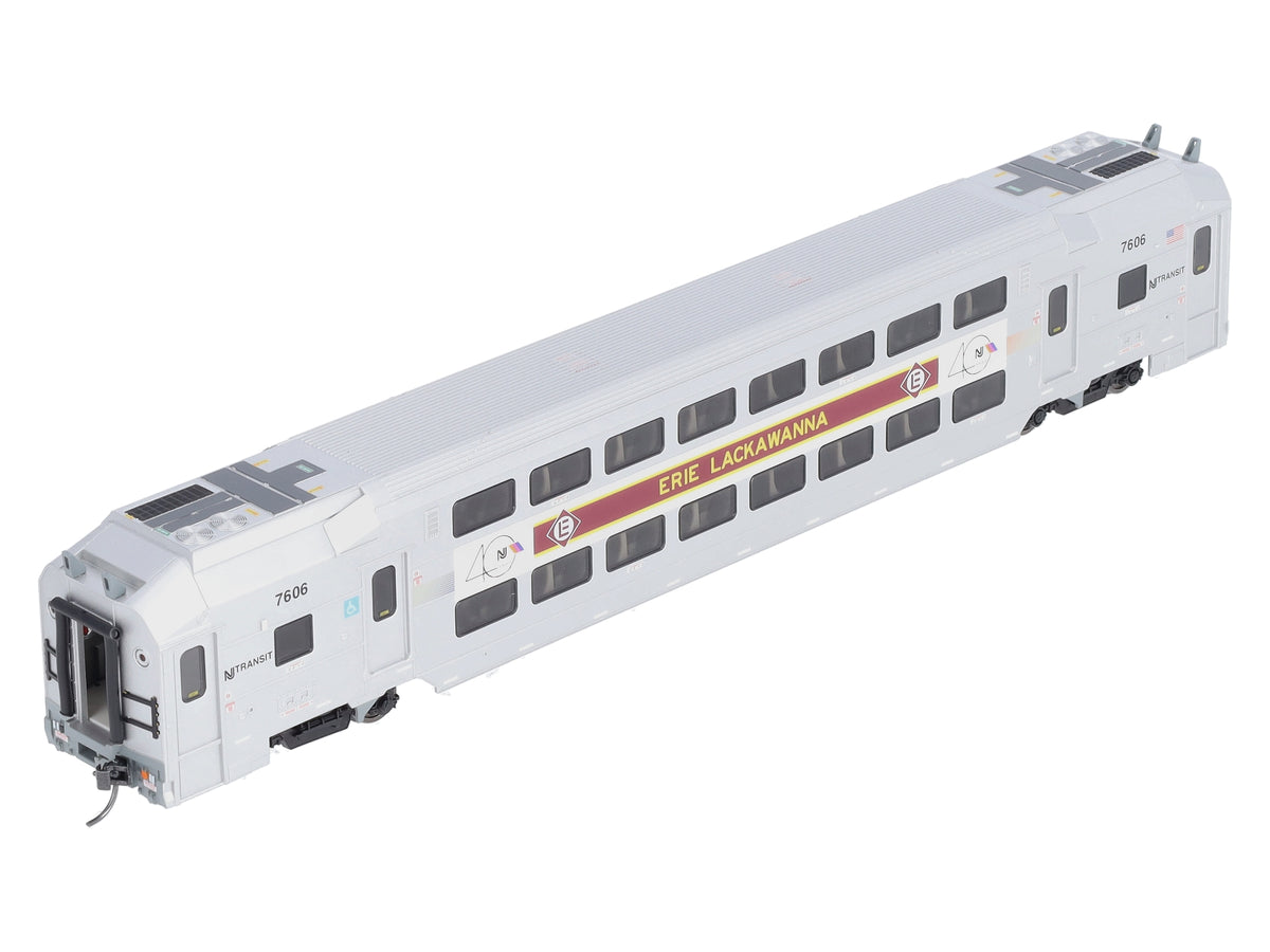 Atlas 20006013 HO NJ Transit Modern Commuter Trains Multi-Level Trailer #7606