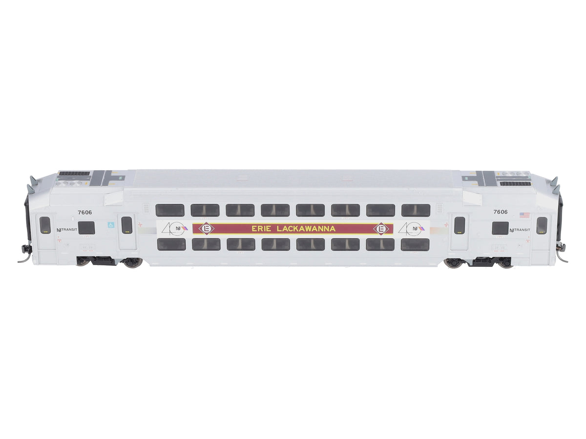 Atlas 20006013 HO NJ Transit Modern Commuter Trains Multi-Level Trailer #7606
