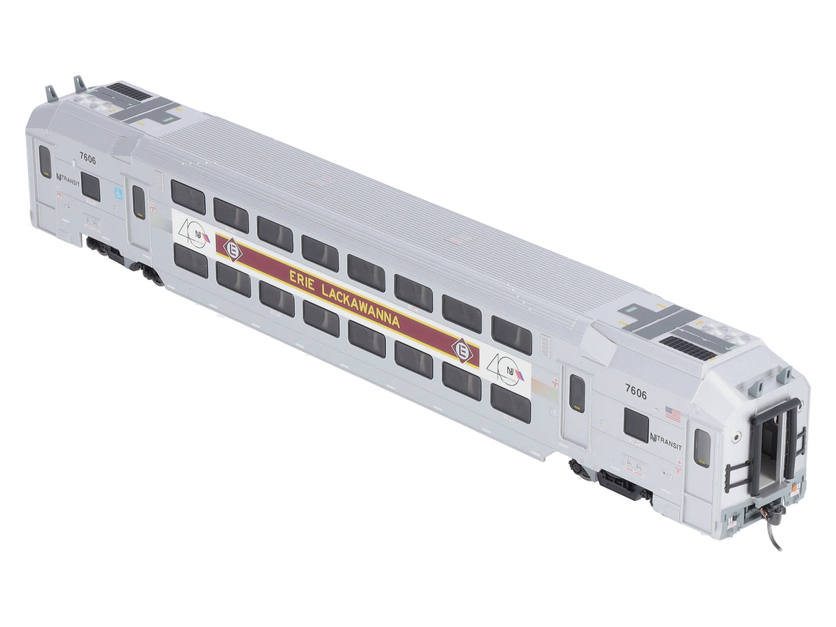 Atlas 20006013 HO NJ Transit Modern Commuter Trains Multi-Level Trailer #7606