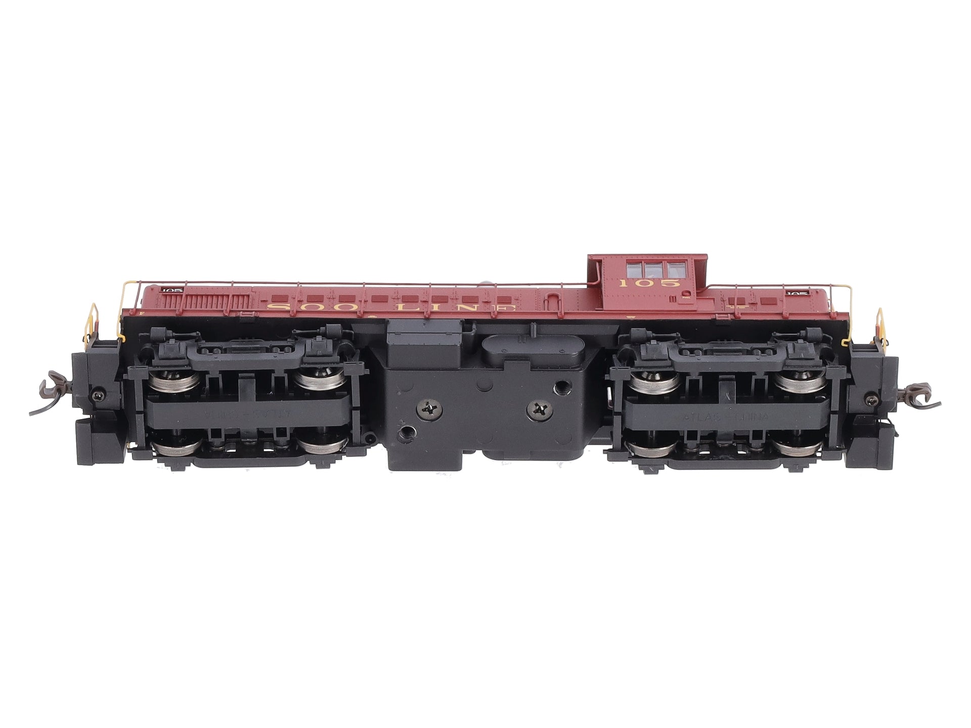 Atlas 10001442 HO Soo Line RS-1 Diesel Locomotive #105 – Trainz