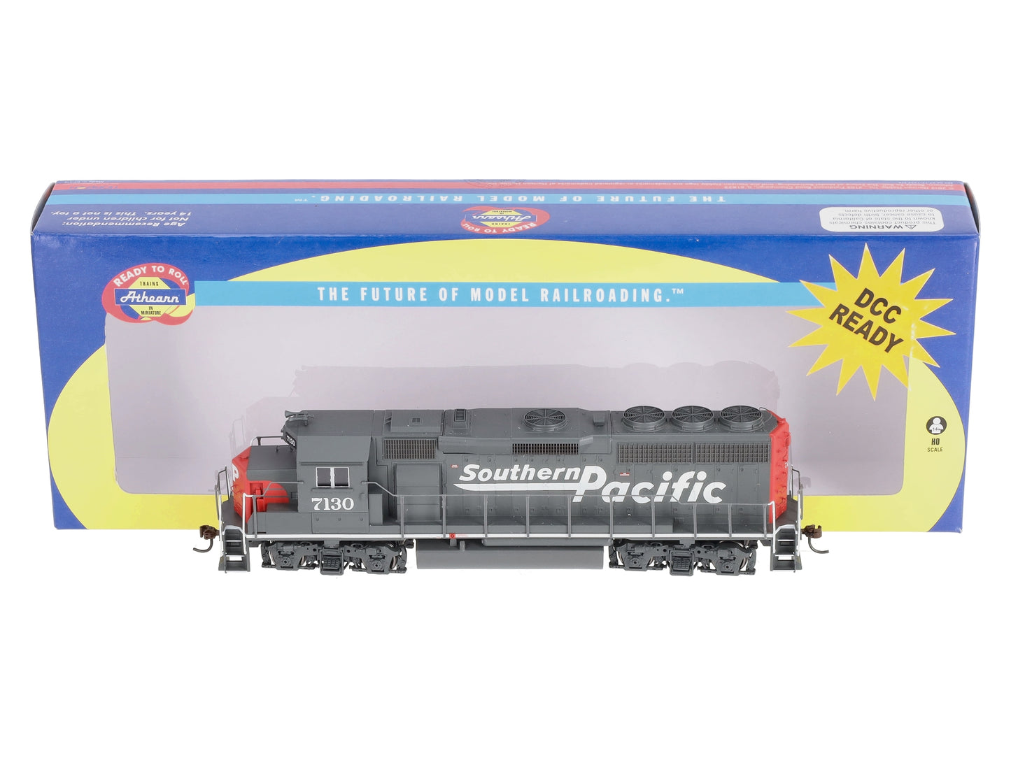 Athearn 89787 HO RTR GP40-2 Southern Pacific Diesel Locomotive #7130