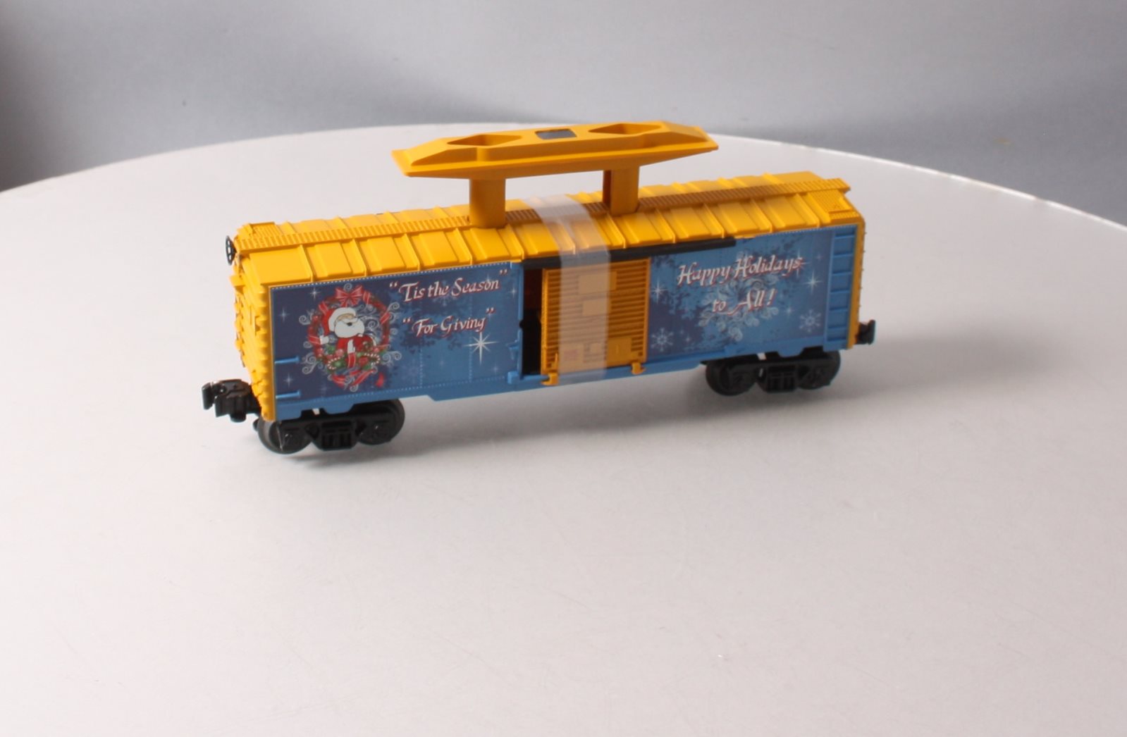 Lionel 6-84340 O Santa and Snowman Operating Boxcar