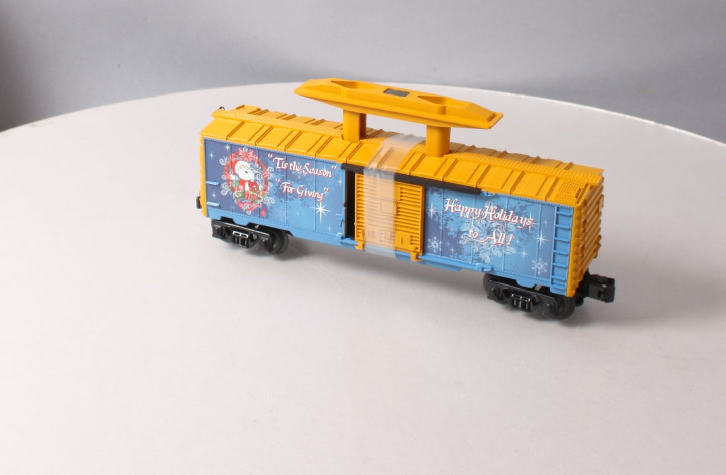 Lionel 6-84340 O Santa and Snowman Operating Boxcar
