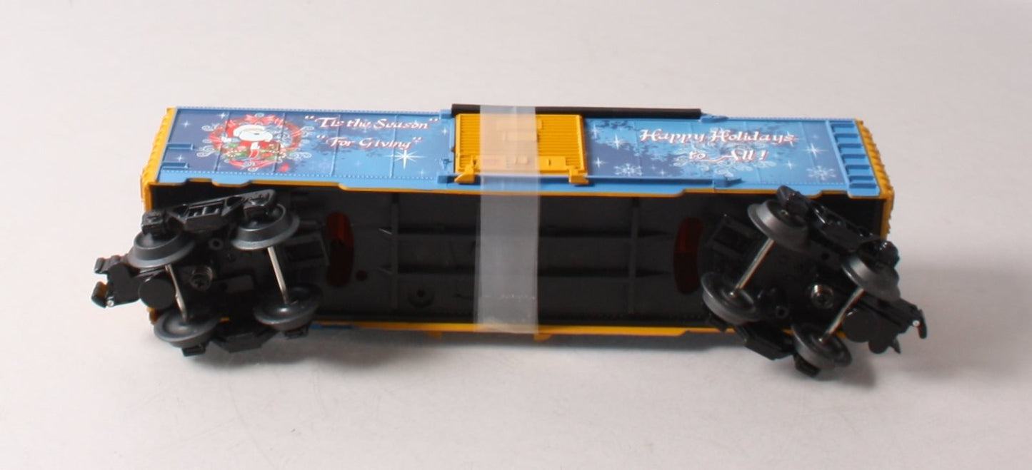 Lionel 6-84340 O Santa and Snowman Operating Boxcar