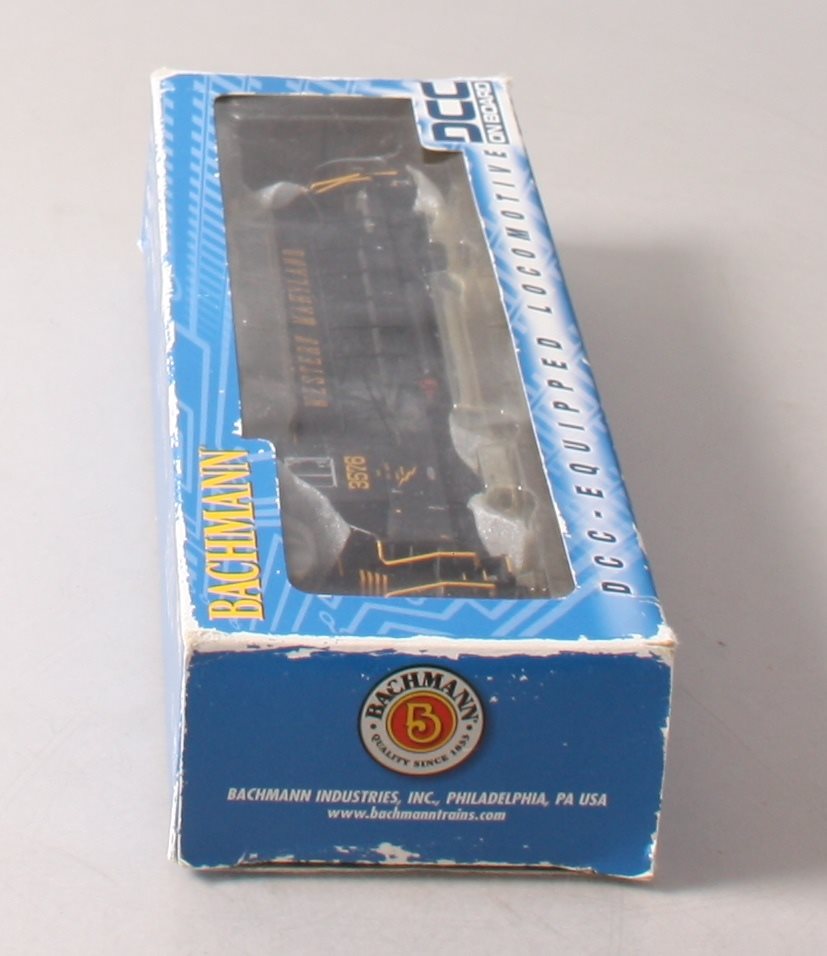 Bachmann 60707 HO Western Maryland EMD GP35 Diesel Locomotive w/DCC #3576