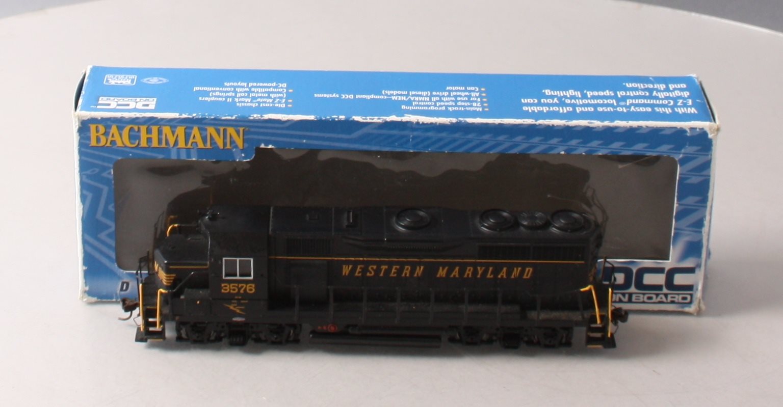 Bachmann 60707 HO Western Maryland EMD GP35 Diesel Locomotive w/DCC #3576