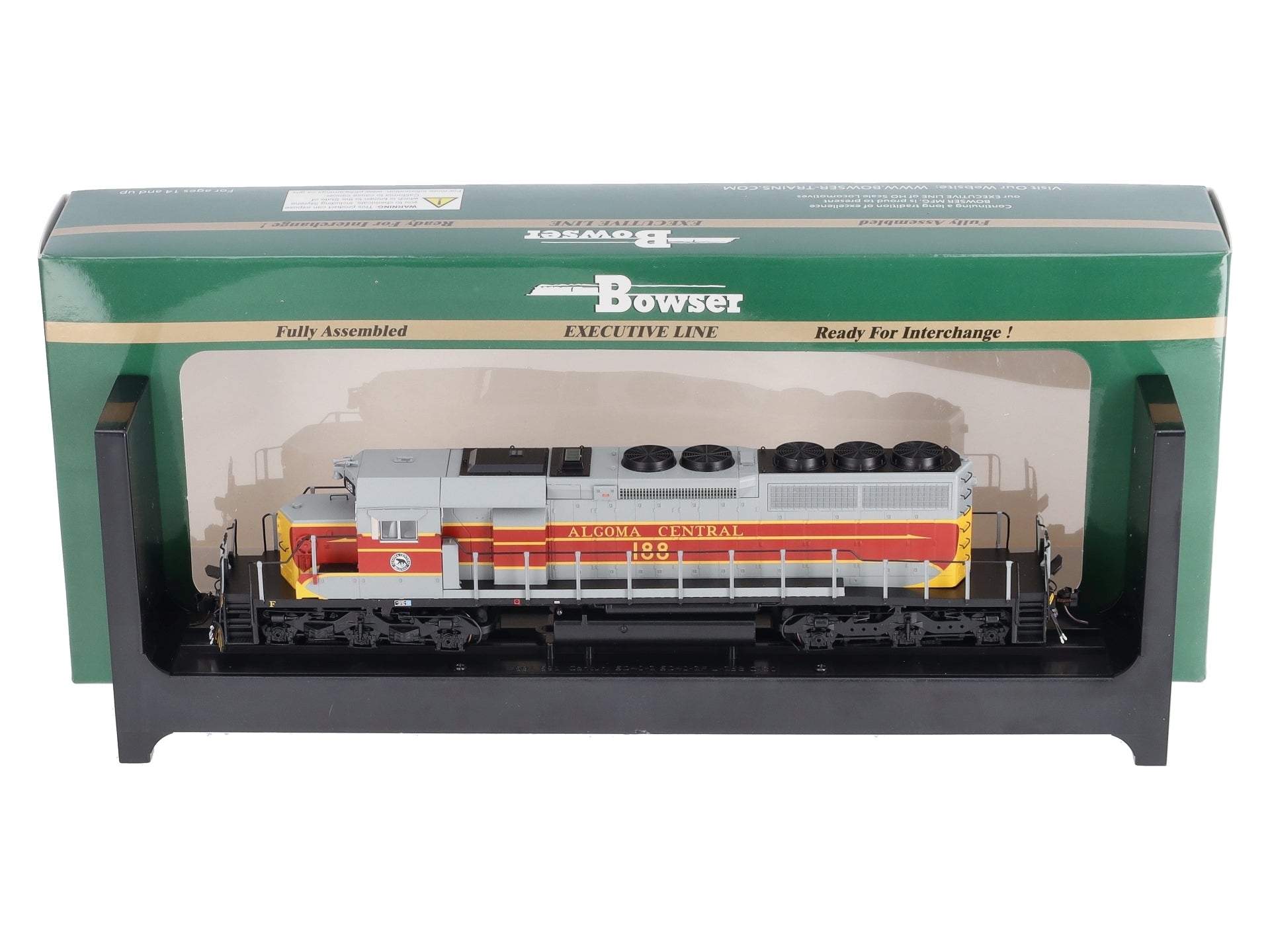 Bowser 25015 HO Algoma Central GMD SD40-2 Diesel Locomotive #188