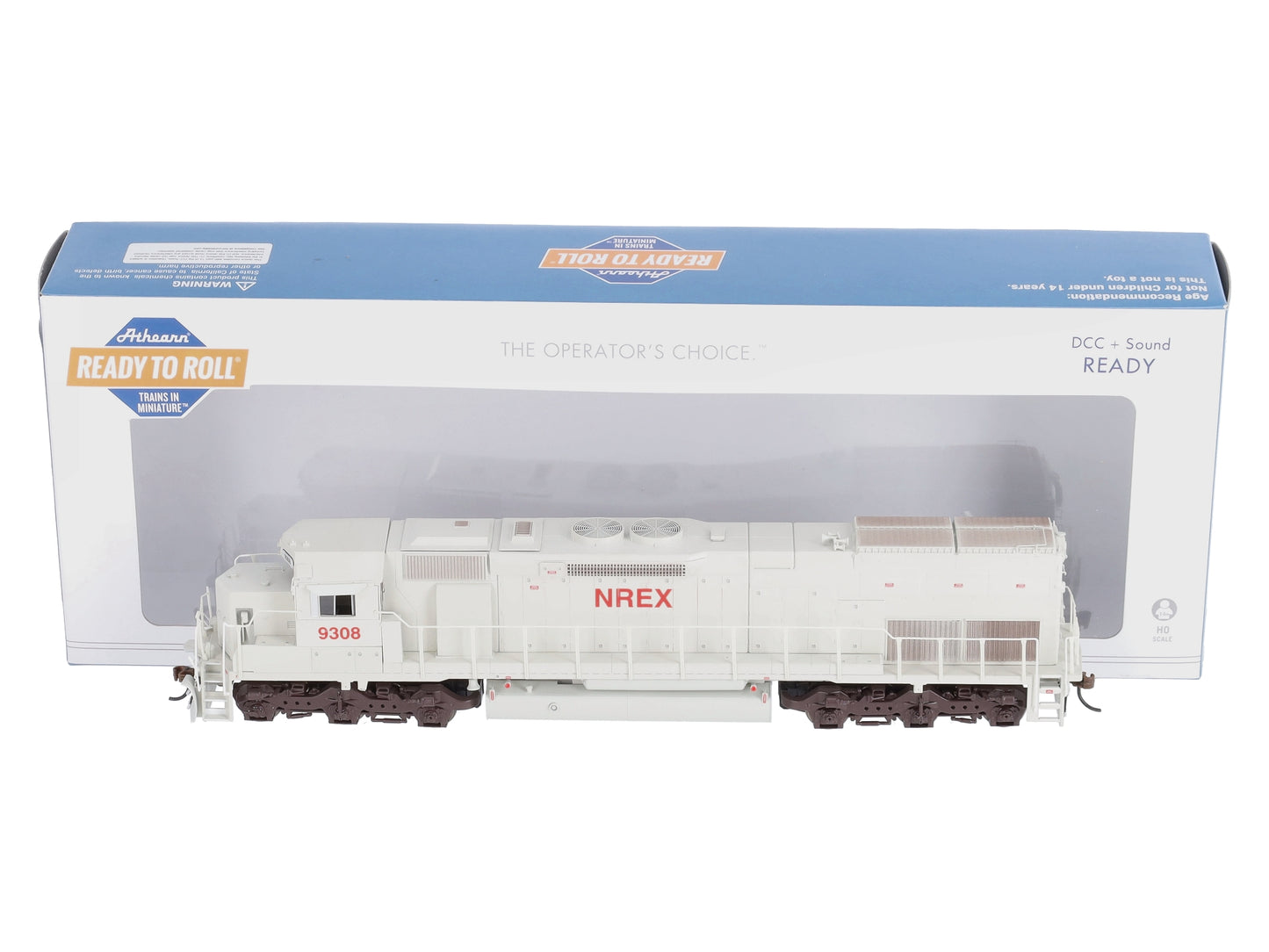 Athearn 86712 HO Scale NREX Ready-to-Run SD45T-2 Diesel Locomotive #9308 NIB