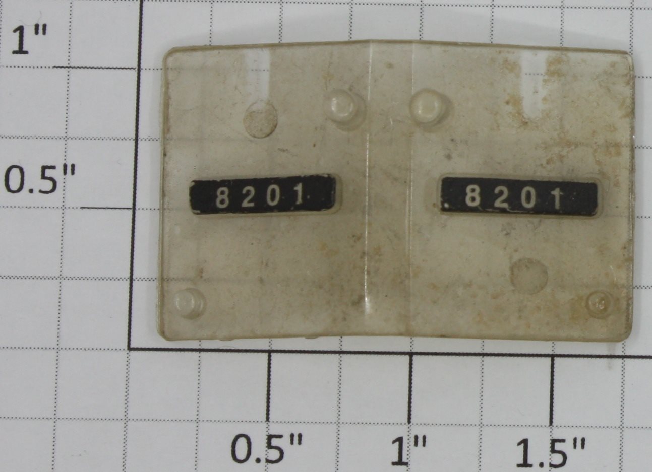 Lionel 8201-35 Marker Light and Number Board Lens