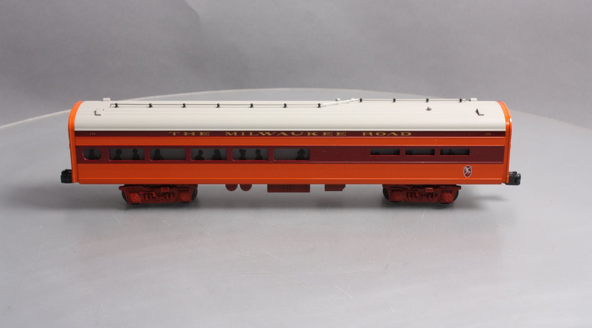 Lionel 6-19186 O Gauge Milwaukee Road Aluminum Diner Car #170 EX/Box
