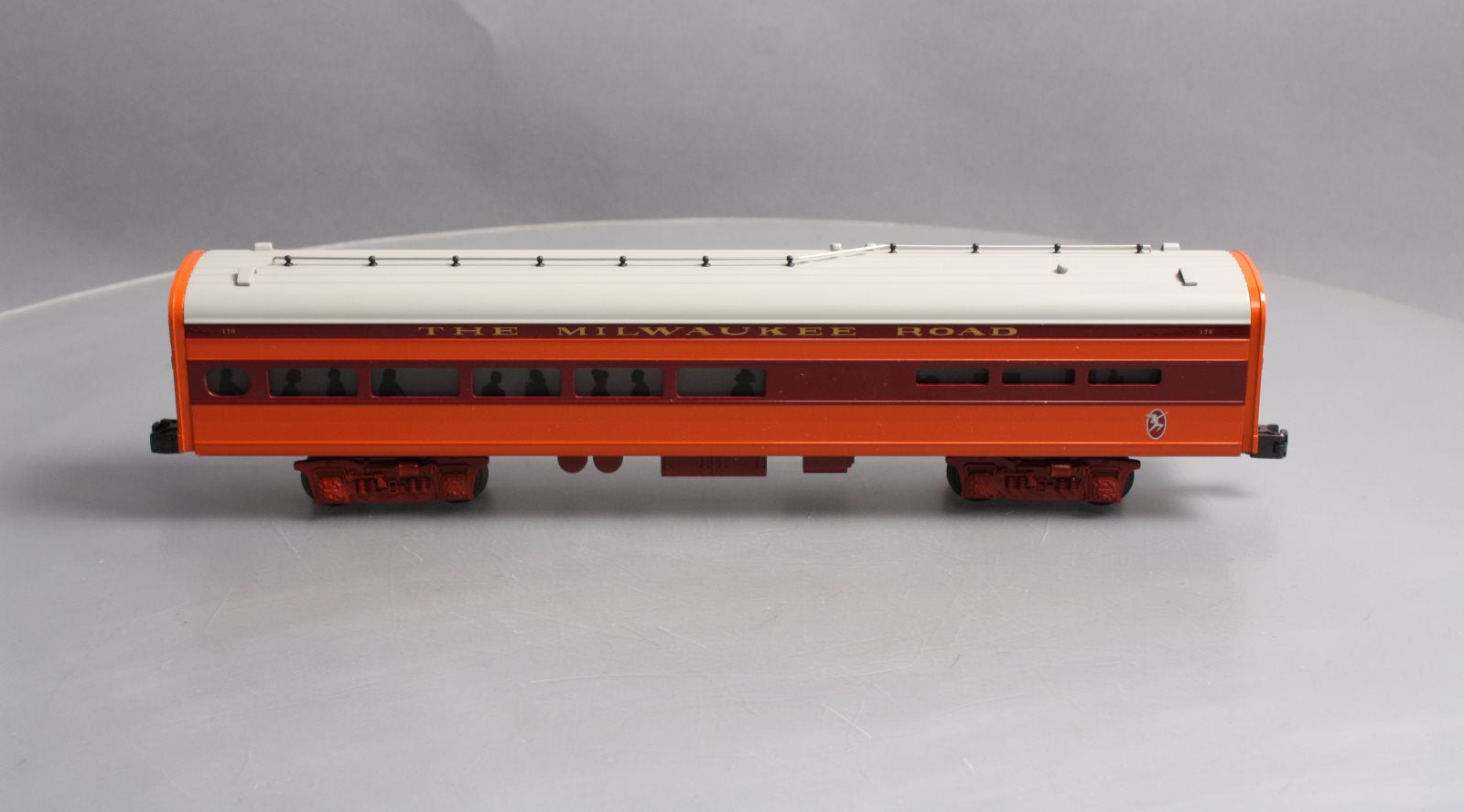 Lionel 6-19186 O Gauge Milwaukee Road Aluminum Diner Car #170 EX/Box