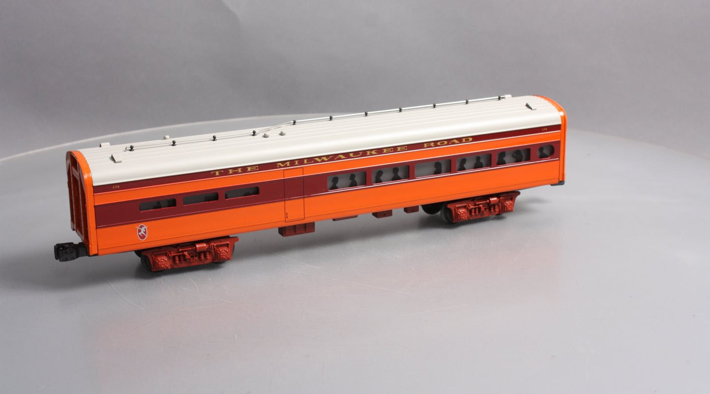 Lionel 6-19186 O Gauge Milwaukee Road Aluminum Diner Car #170 EX/Box