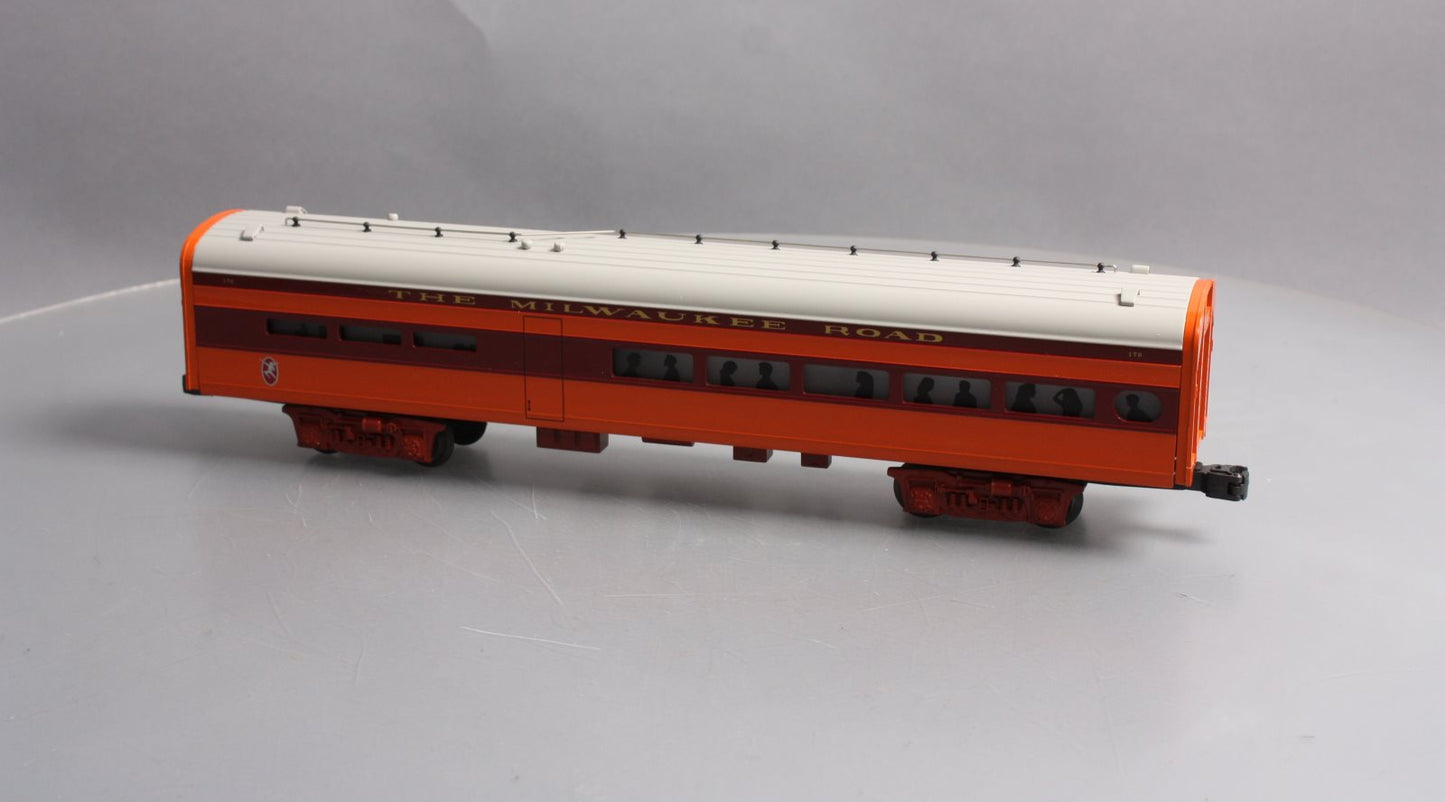 Lionel 6-19186 O Gauge Milwaukee Road Aluminum Diner Car #170 EX/Box