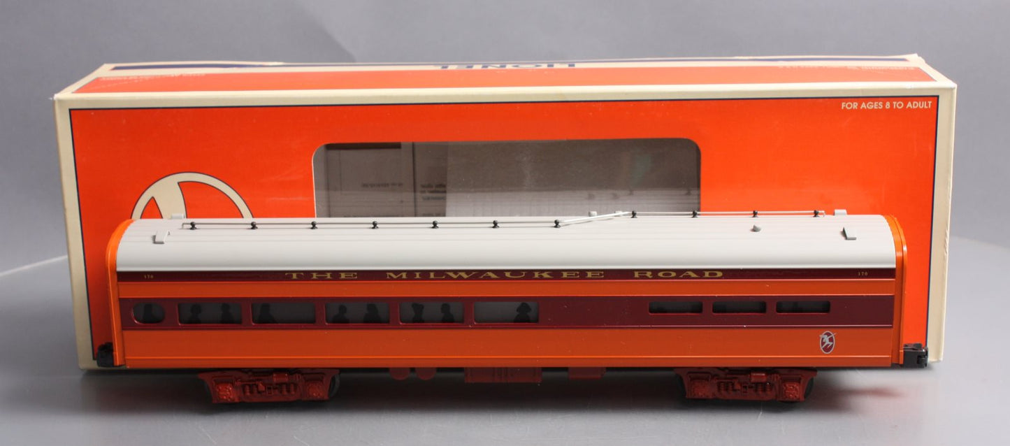Lionel 6-19186 O Gauge Milwaukee Road Aluminum Diner Car #170 EX/Box
