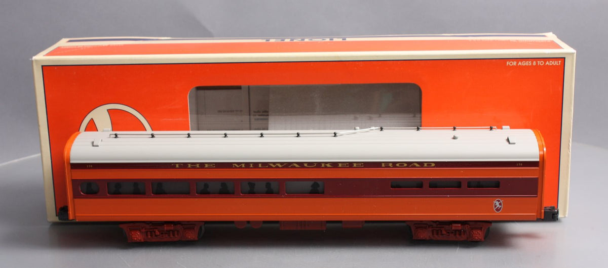 Lionel 6-19186 O Gauge Milwaukee Road Aluminum Diner Car #170 EX/Box