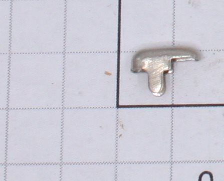 Lionel 214-14 Large Nickel Refrigerator Door Catch
