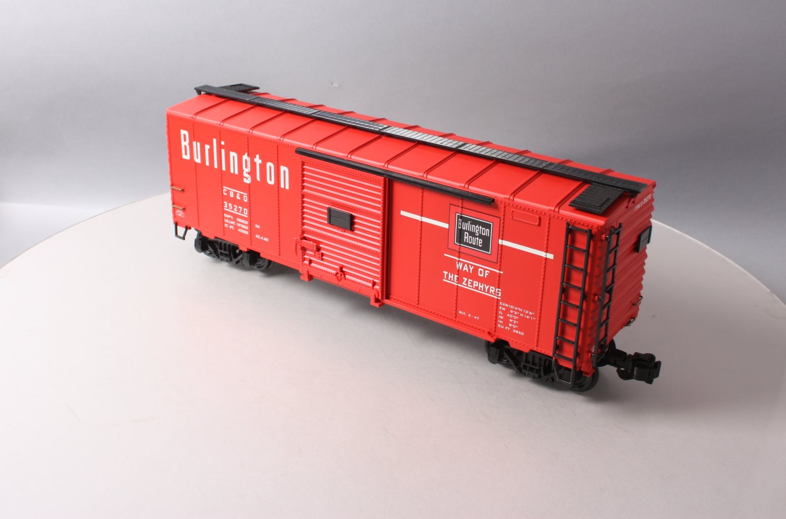 Aristo-Craft 46055 G Scale Burlington Boxcar #35278 LN/Box