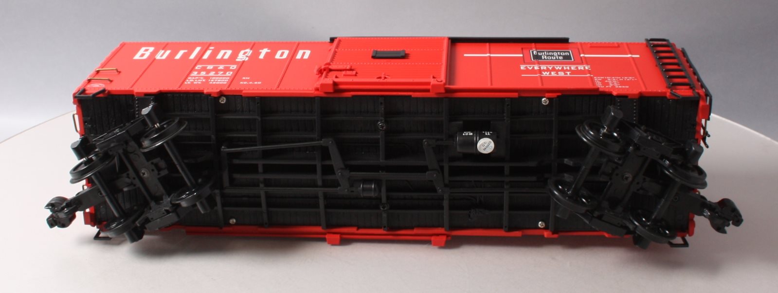 Aristo-Craft 46055 G Scale Burlington Boxcar #35278 LN/Box