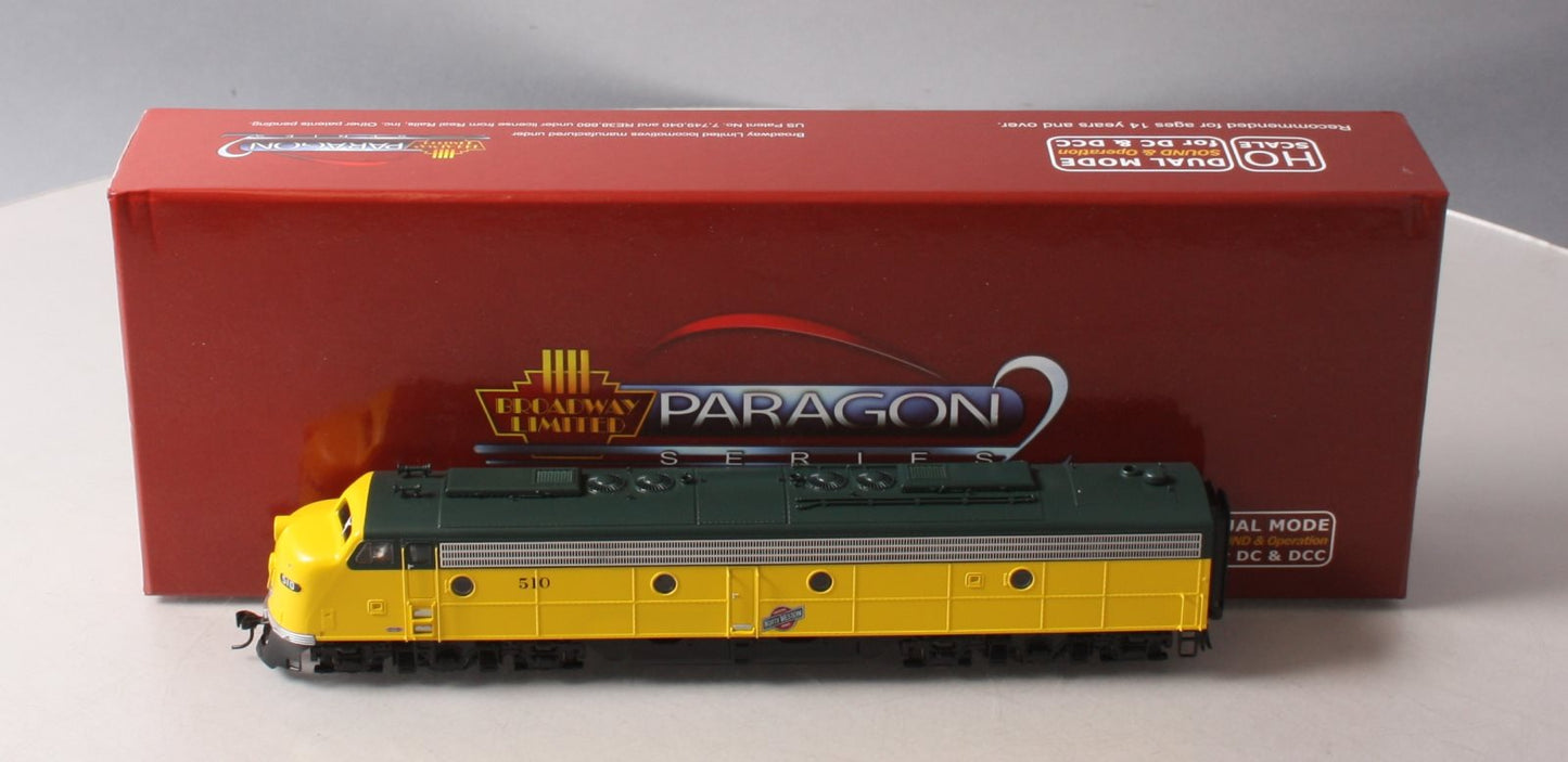 Broadway Limited 2750 HO C&NW EMD E8A Diesel Locomotive #510 Paragon2™ Series