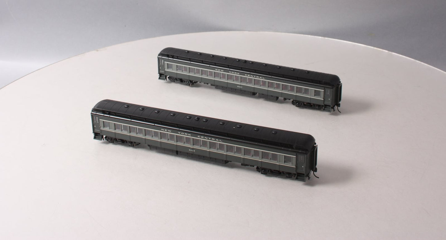 Broadway Limited 6441 HO New York Central 80' Passenger Coach Set B (Set of 2)