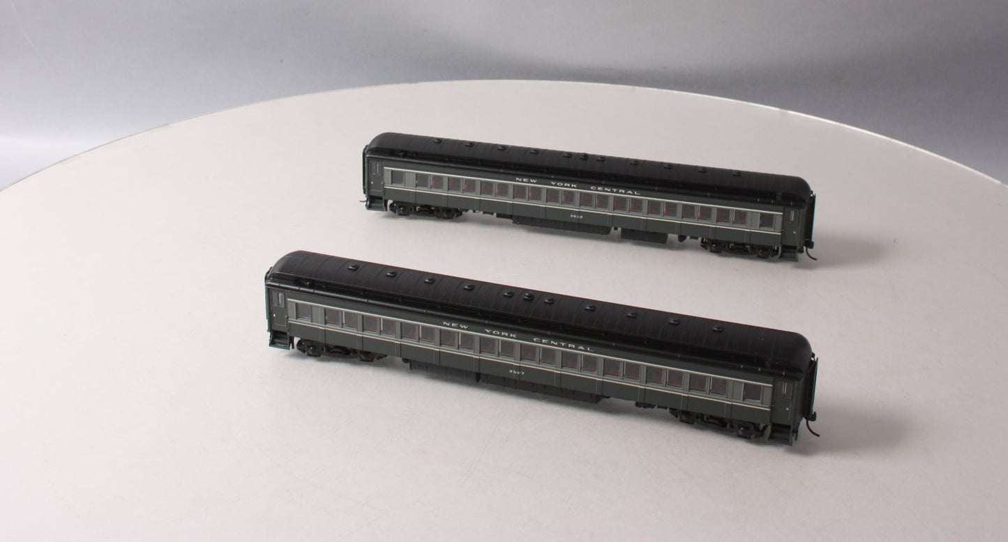 Broadway Limited 6441 HO New York Central 80' Passenger Coach Set B (Set of 2)