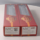 Broadway Limited 6441 HO New York Central 80' Passenger Coach Set B (Set of 2)