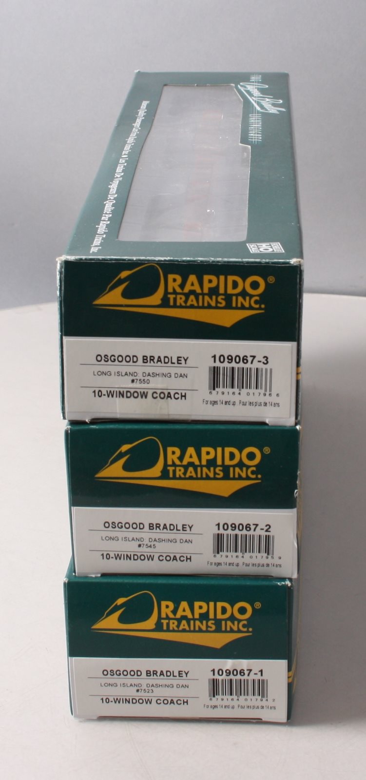 Rapido Trains 109067 HO Long Island Rail Road Lightweight 10-Window Coach (3)