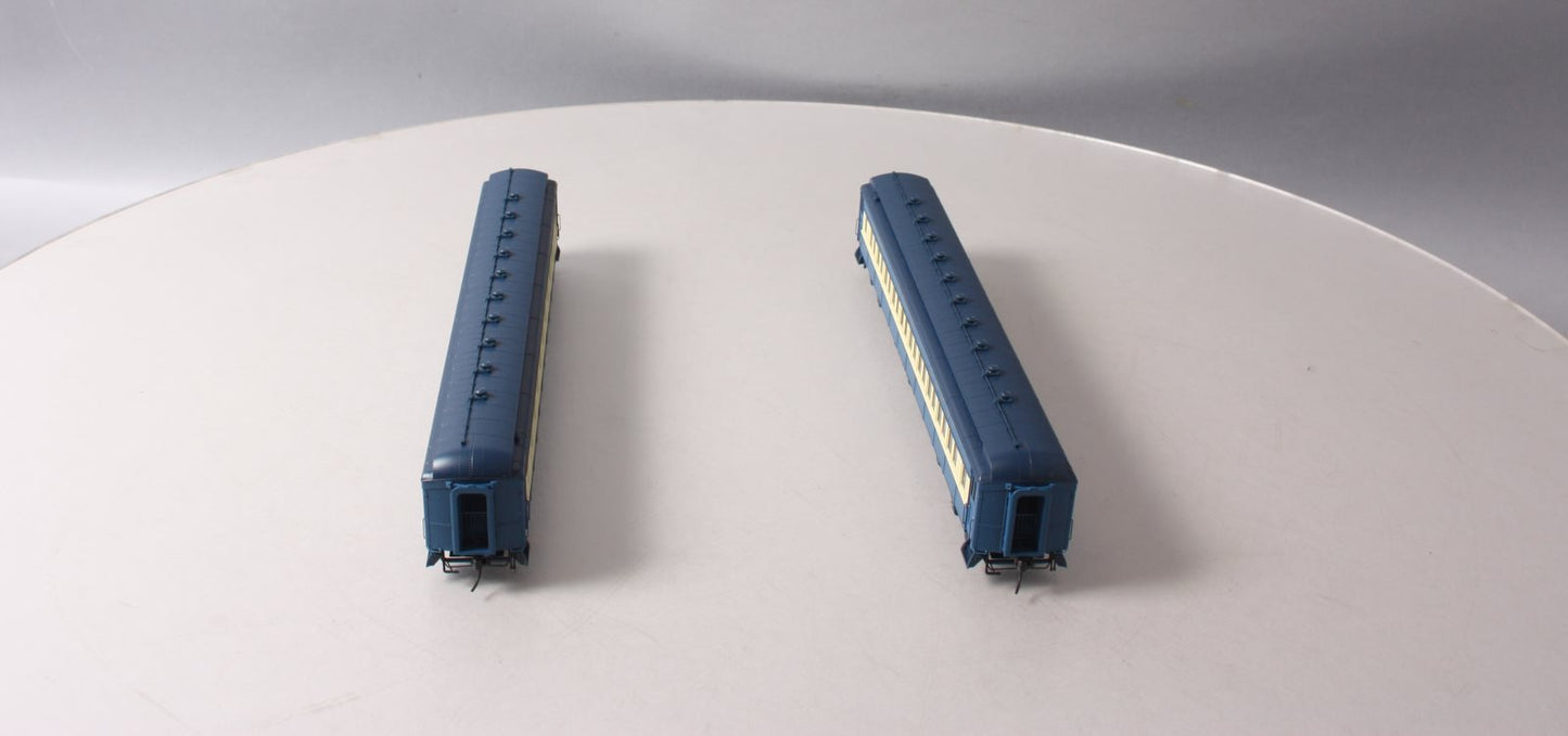 Broadway Limited 6436 HO CNJ 80' Passenger Coach Set A (Set of 2)