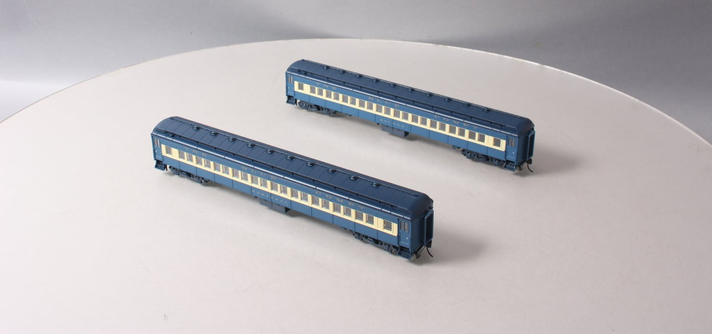 Broadway Limited 6436 HO CNJ 80' Passenger Coach Set A (Set of 2)