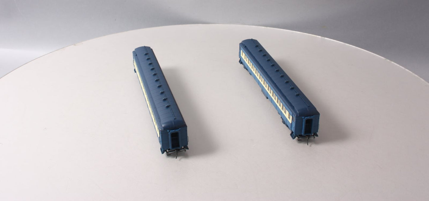 Broadway Limited 6436 HO CNJ 80' Passenger Coach Set A (Set of 2)