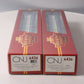 Broadway Limited 6436 HO CNJ 80' Passenger Coach Set A (Set of 2)