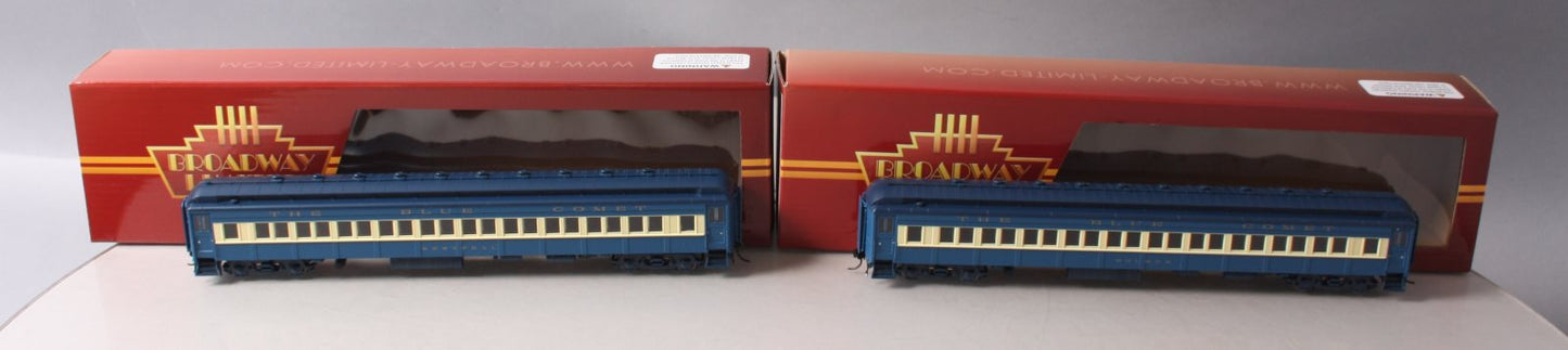 Broadway Limited 6436 HO CNJ 80' Passenger Coach Set A (Set of 2)
