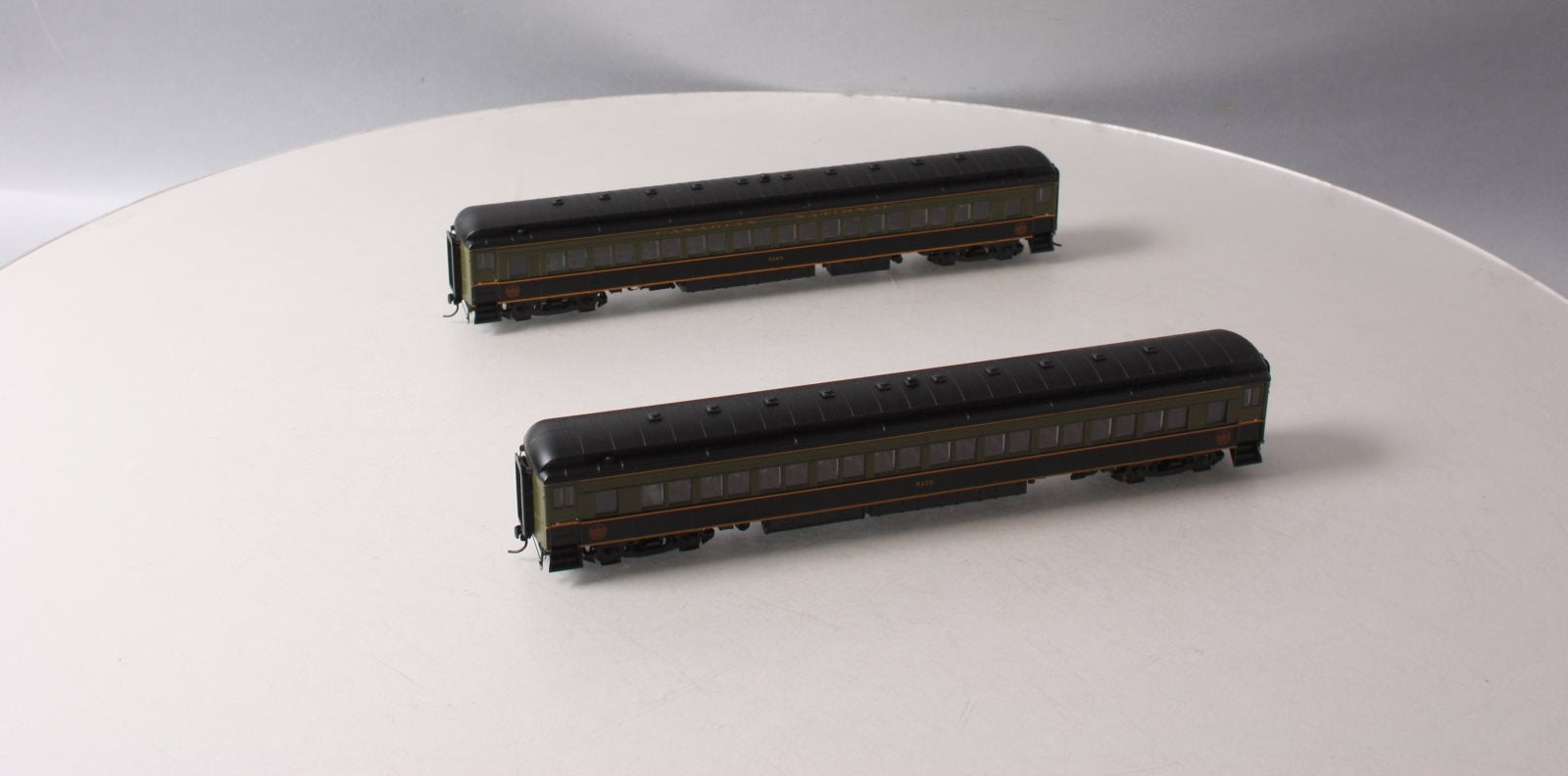 Broadway Limited 6448 HO Canadian National 80' Passenger Coach Set A (Set of 2)