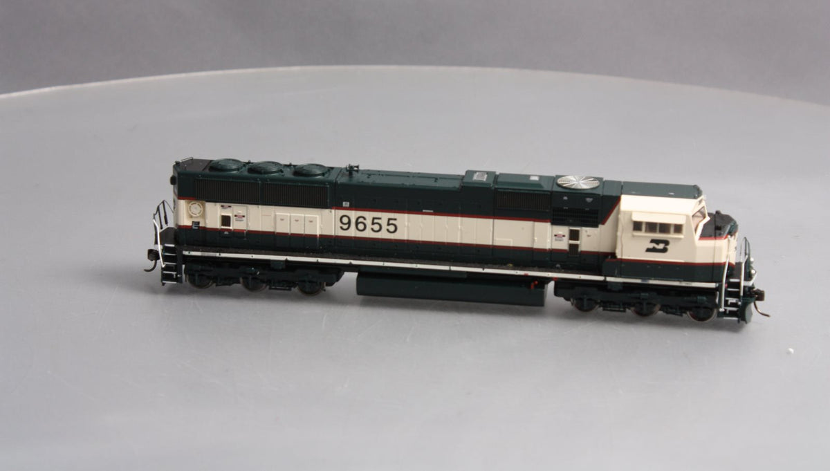 Athearn G6433 HO Scale Burlington Northern SD-70MAC Diesel Locomotive #9655 NIB