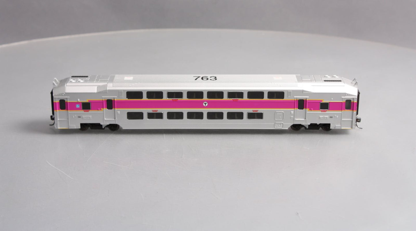 Atlas 20004847 HO Scale Modern Commuter Trains Multi-Level Trailer #763
