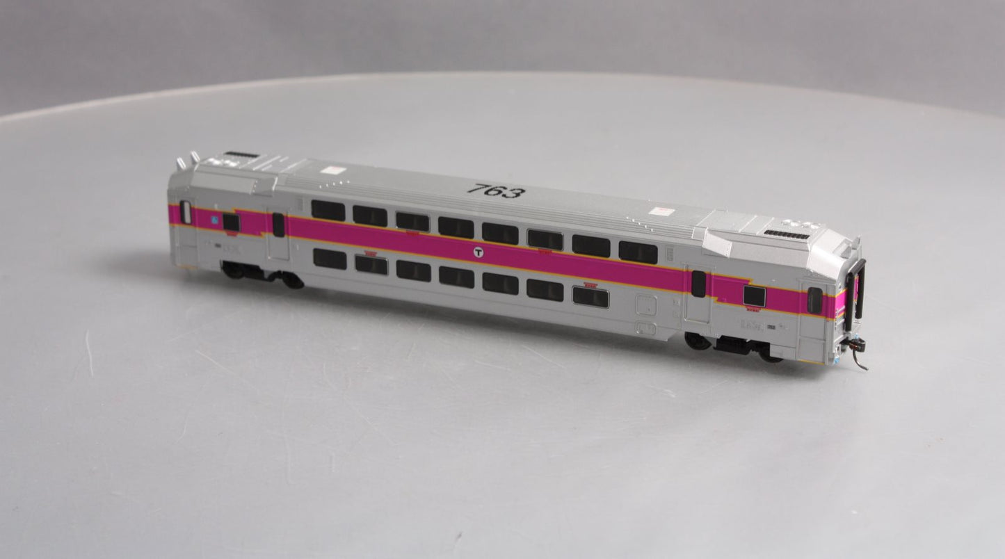 Atlas 20004847 HO Scale Modern Commuter Trains Multi-Level Trailer #763