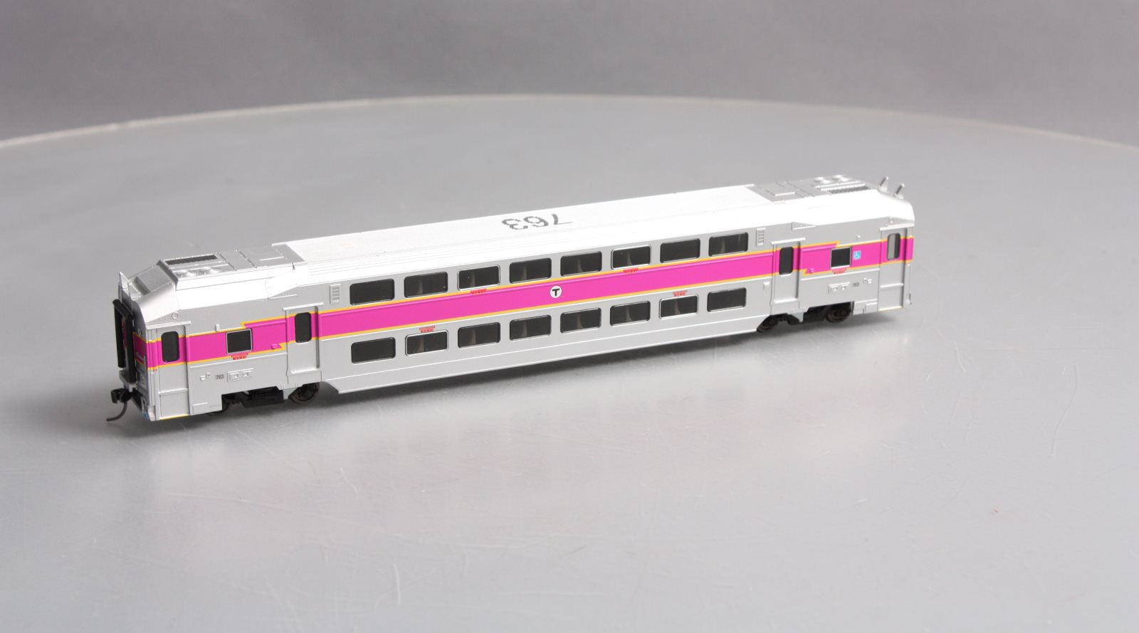 Atlas 20004847 HO Scale Modern Commuter Trains Multi-Level Trailer #763