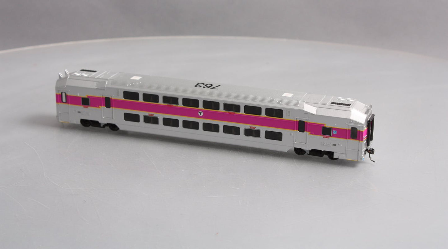 Atlas 20004847 HO Scale Modern Commuter Trains Multi-Level Trailer #763
