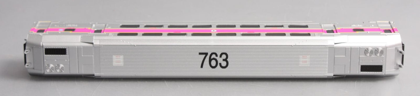 Atlas 20004847 HO Scale Modern Commuter Trains Multi-Level Trailer #763