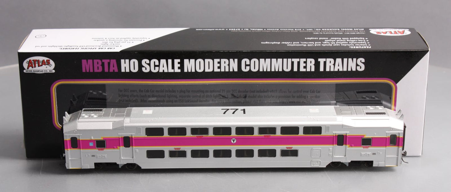 Atlas 20004851 HO Scale Modern Commuter Trains Multi-Level Trailer #771