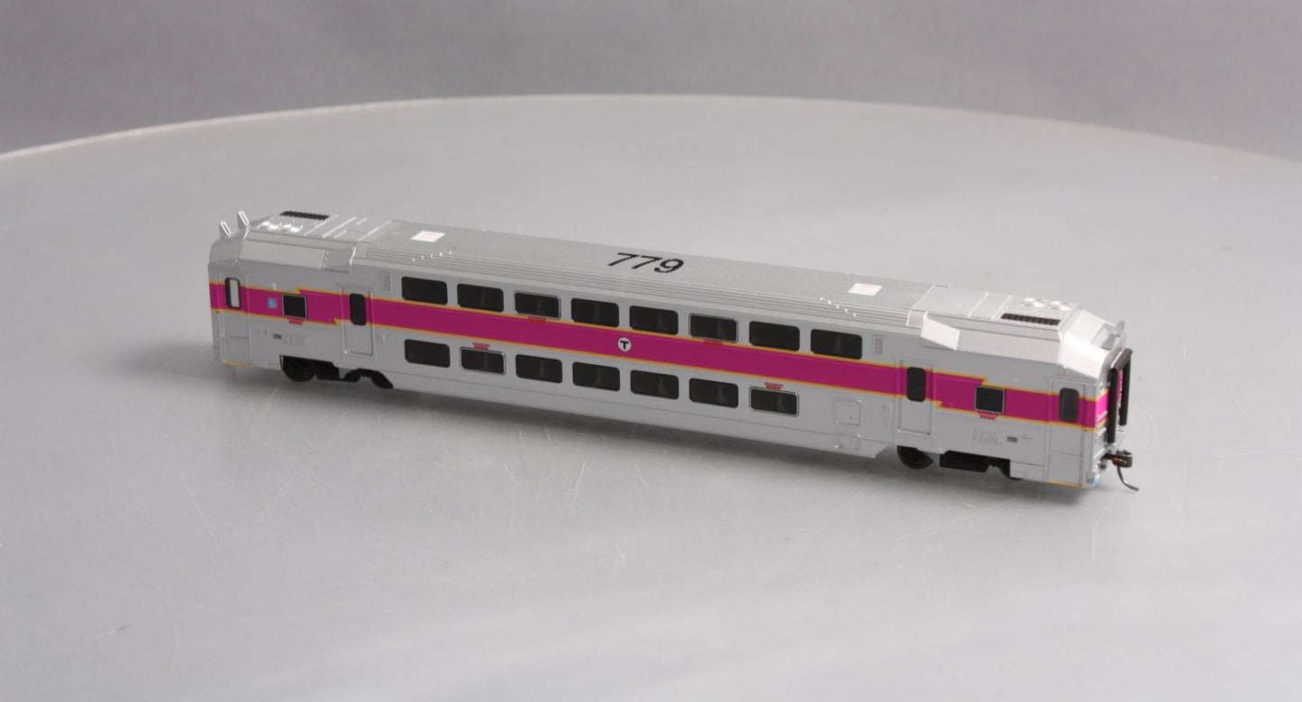 Atlas 20004854 HO Scale Modern Commuter Trains Multi-Level Trailer Car #779