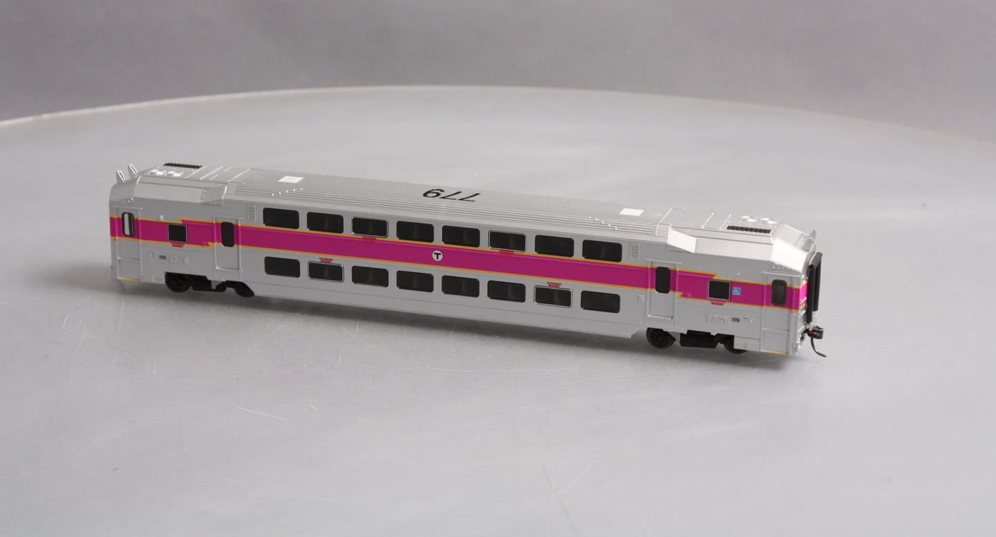 Atlas 20004854 HO Scale Modern Commuter Trains Multi-Level Trailer Car #779