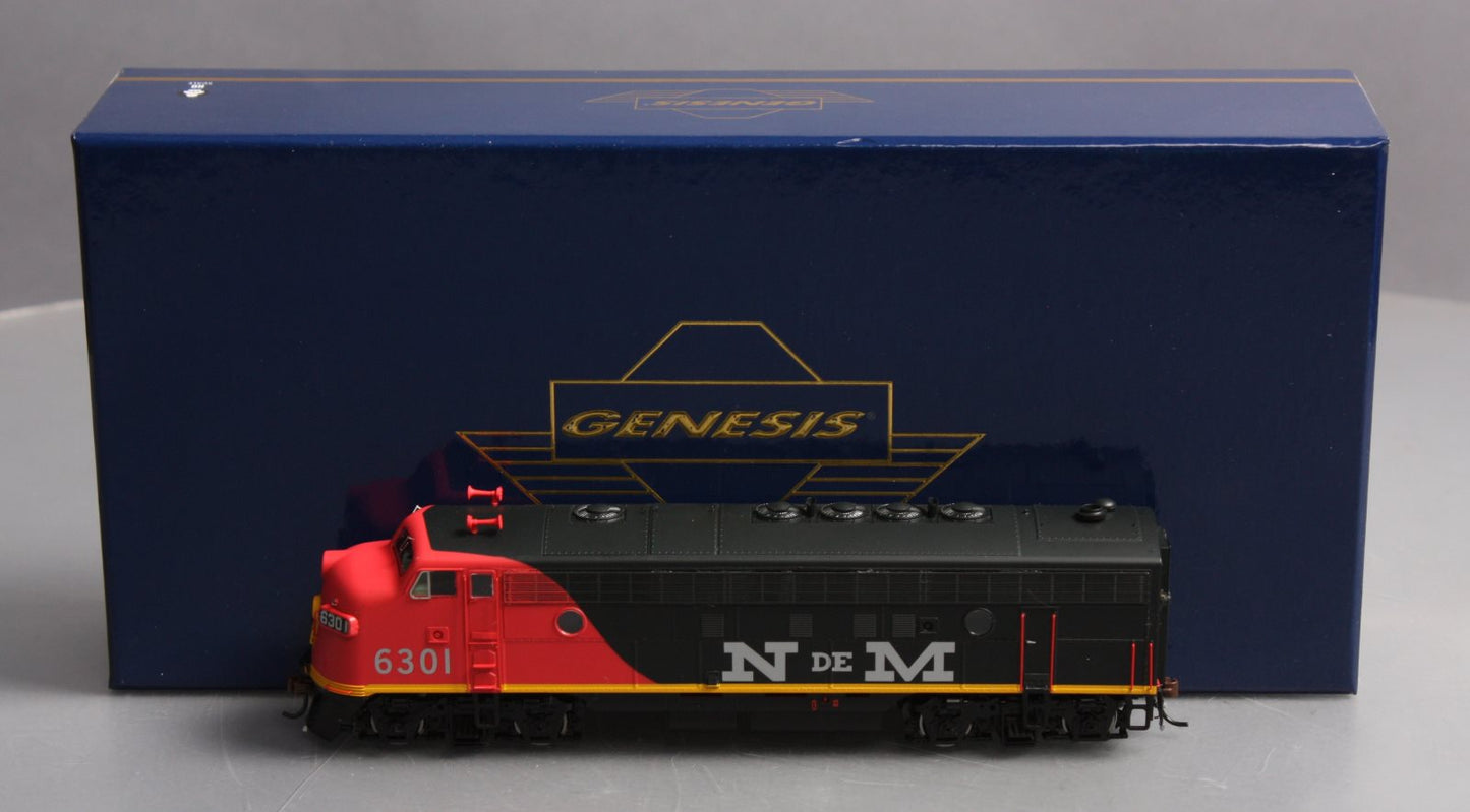 Athearn G22585 HO Nacionales de Mexico EMD FP7A Diesel Locomotive #6301